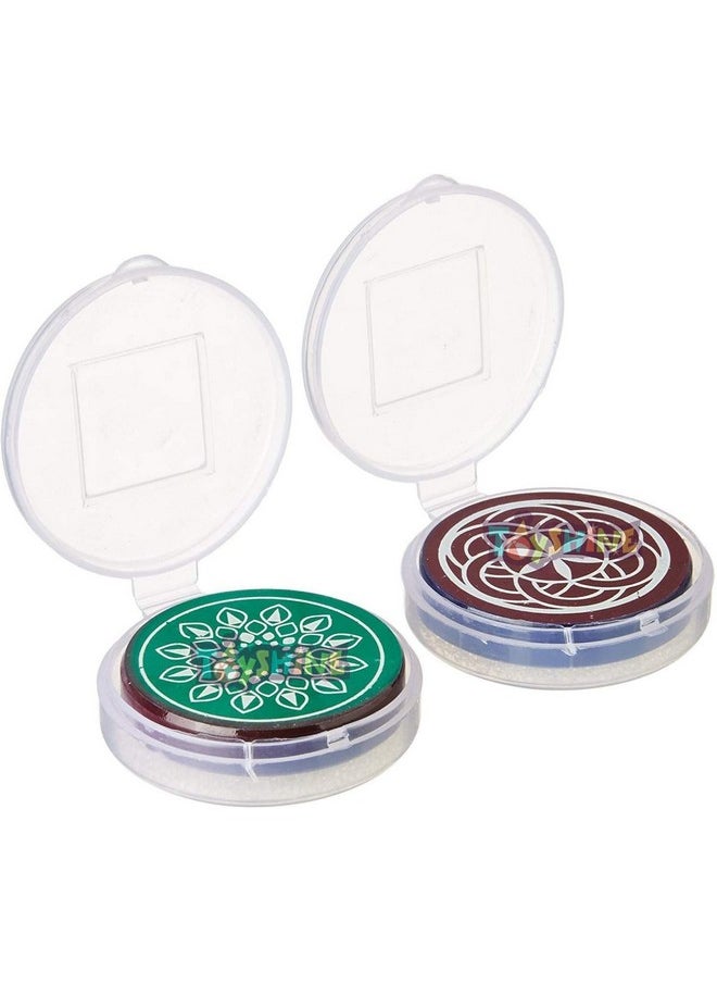 Toyshine - Toyshine Carrom Tournament Striker With Excellent Re-Bounce, Pack Of 3 (Color And Design May Vary As Per Availability, Standard, Sstp) - B,for 3 years and up - Image 1