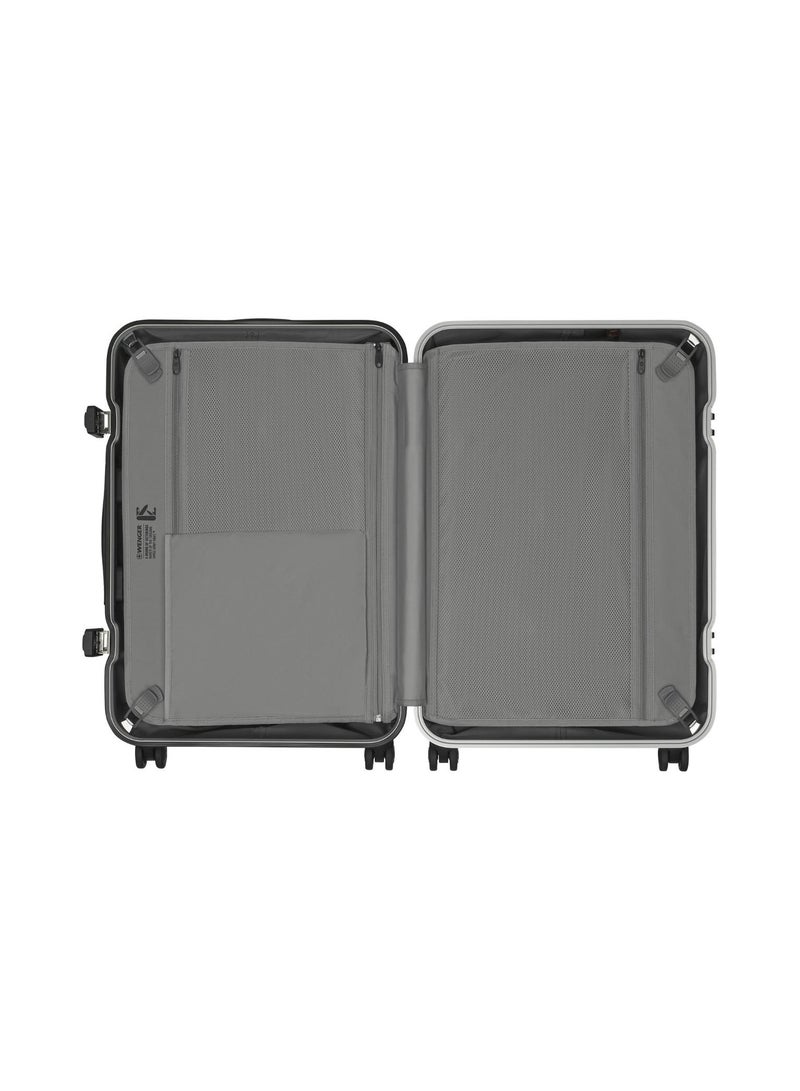 Wenger Rayl PC Hardside 70cm Check-In Luggage Trolley Grey - Image 3