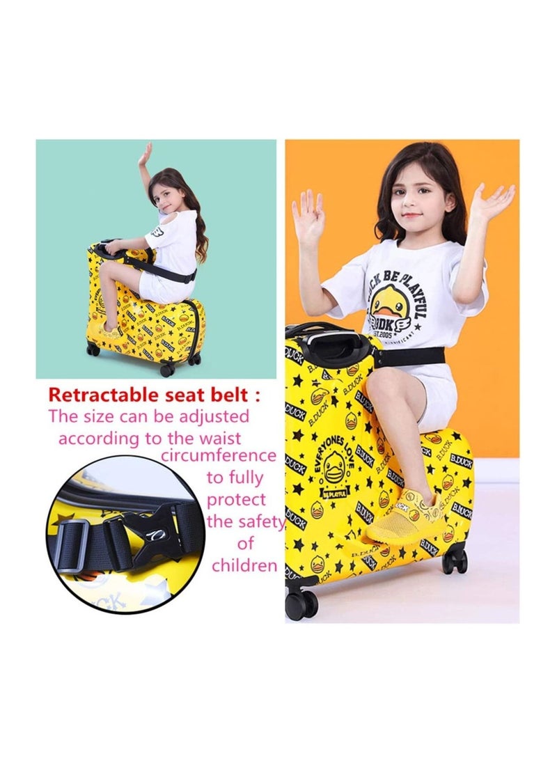 Cool Baby Hardcase Travel Suitcase Al Mg Alloy Luggage Trolley with 4 Spinner Wheel  Perfect for Your Little Explorer 20 inches  - Image 5