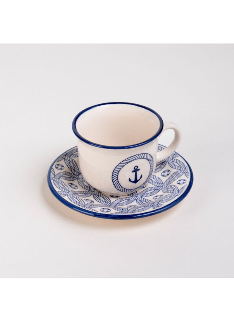 Oxford Nautico  20 Pcs Porcelain Dinner Set Serve 4
