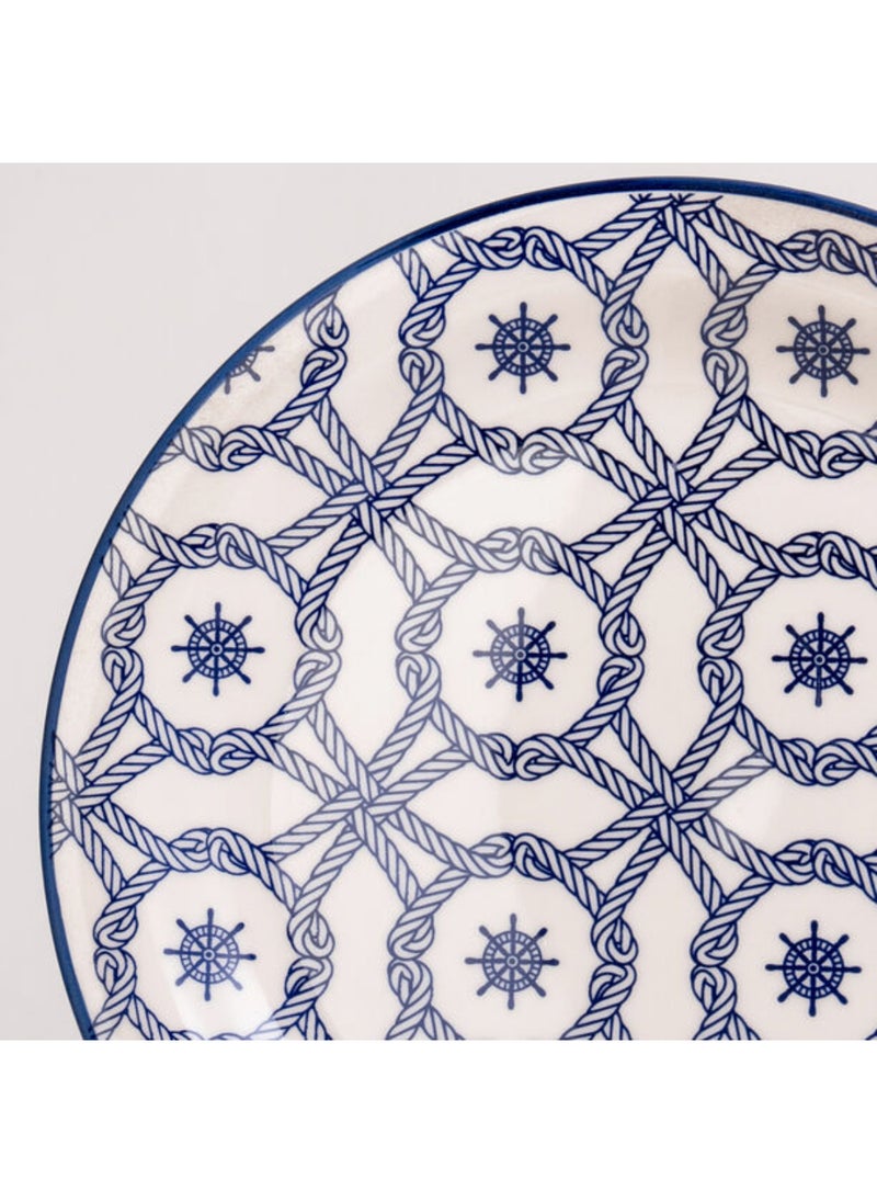Oxford Nautico  20 Pcs Porcelain Dinner Set Serve 4