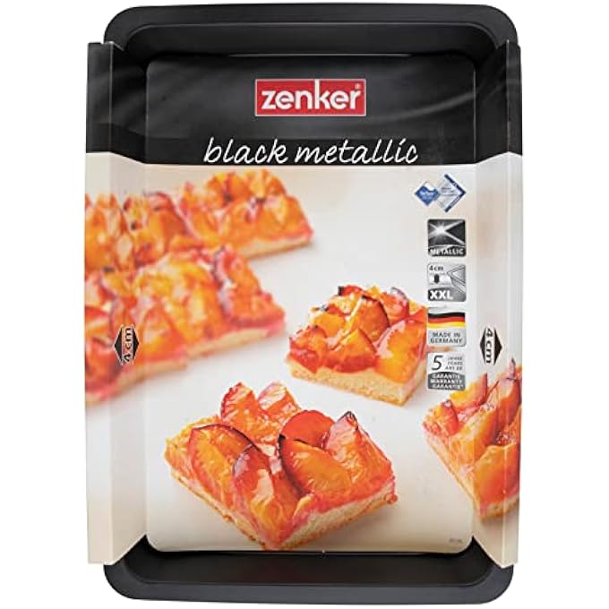 Zenker Plum Cake Baking Tray Black - Image 5