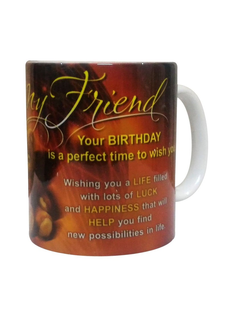 Saugat Traders Saugat Traders Friendship Day Gift for Friend - Friendship Scroll Card with Coffee Mug - Best Friend, School Friends, Bestie  - Image 4