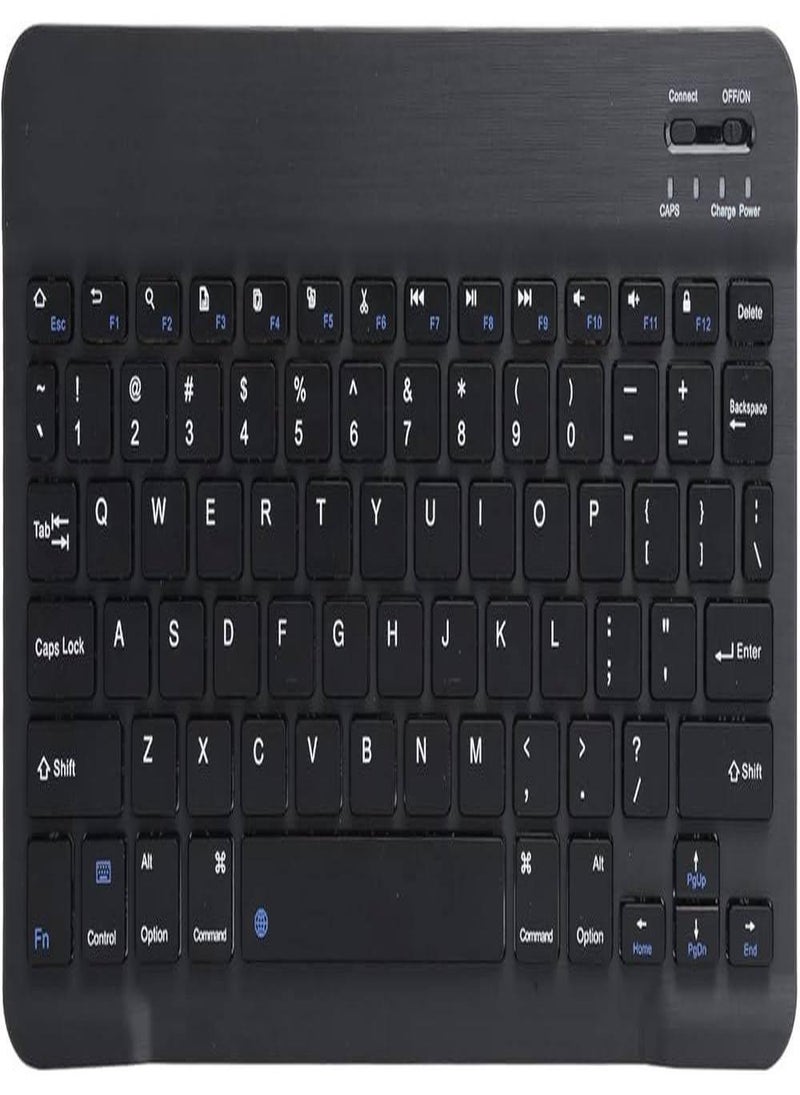 Wireless Keyboard, Mini Portable Bluetooth Keyboard, Ultra Slim Quiet Ergonomic Keyboard with Rechargeable Battery for iOS, Android and Windows - Image 1