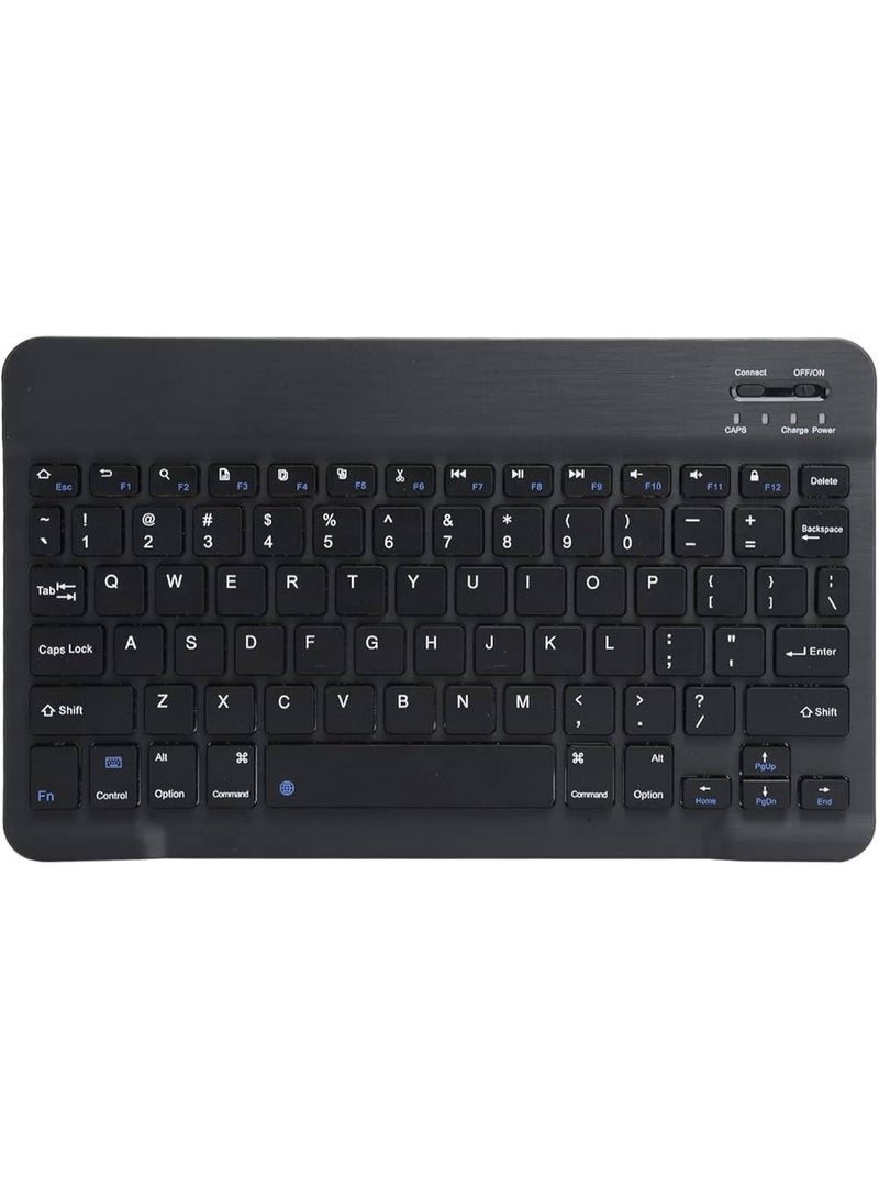 Wireless Keyboard, Mini Portable Bluetooth Keyboard, Ultra Slim Quiet Ergonomic Keyboard with Rechargeable Battery for iOS, Android and Windows - Image 1