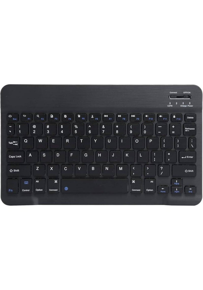 Wireless Keyboard, Mini Portable Bluetooth Keyboard, Ultra Slim Quiet Ergonomic Keyboard with Rechargeable Battery for iOS, Android and Windows - Image 1
