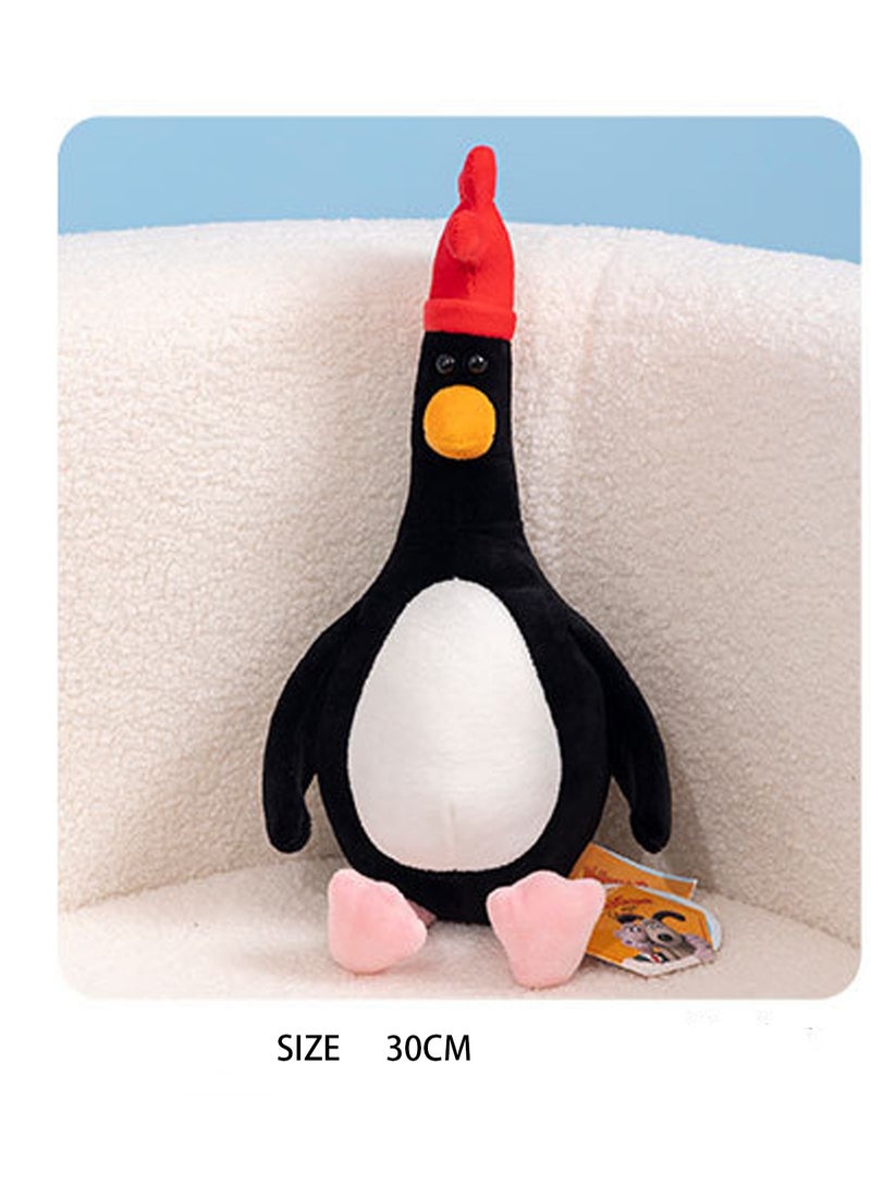 Super Cute Penguin Plush Toy, Great Birthday Gift Home Decoration - 30 Cm - Image 2