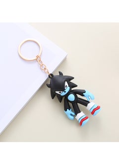 Generic Cute Anime Sonic Keychain Charms Lovely Keyring Jewelry Accessories from Mainland China at AE Stock Brand None C Black Sonic 
