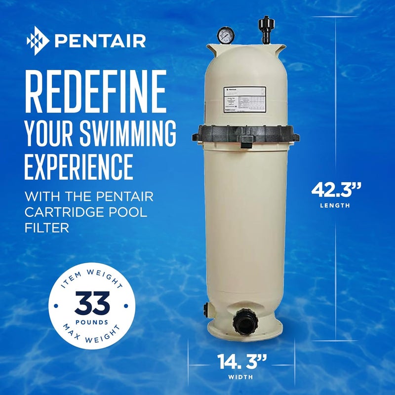 Pentair Pentair EC160318 Clean  Clear 200 sq ft Cartridge Pool Filter  - Image 2