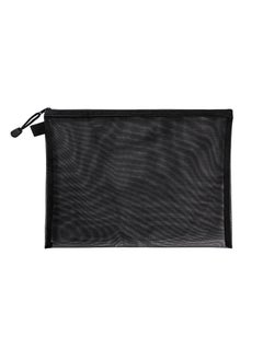 Generic Double Layer A4 File Bag Test Paper Handbag Nylon Mesh Pencil Bag Pregnant Women Information Bag Children Toy Storage Bag  - Image 1