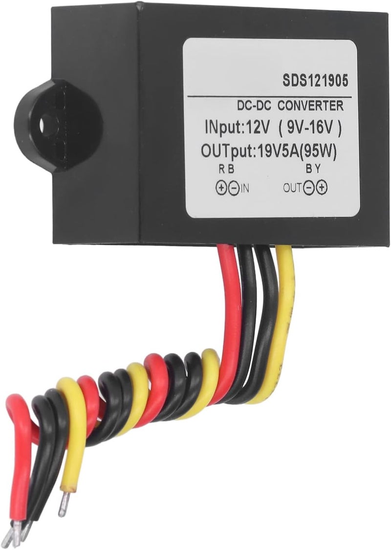 كلاراكو محول تعزيز ملحق منظم محول 12 فولت لتعزيز مصدر طاقة الكمبيوتر المحمول المعدل 19 فولت محولات تناظرية إلى رقمية - Image 3