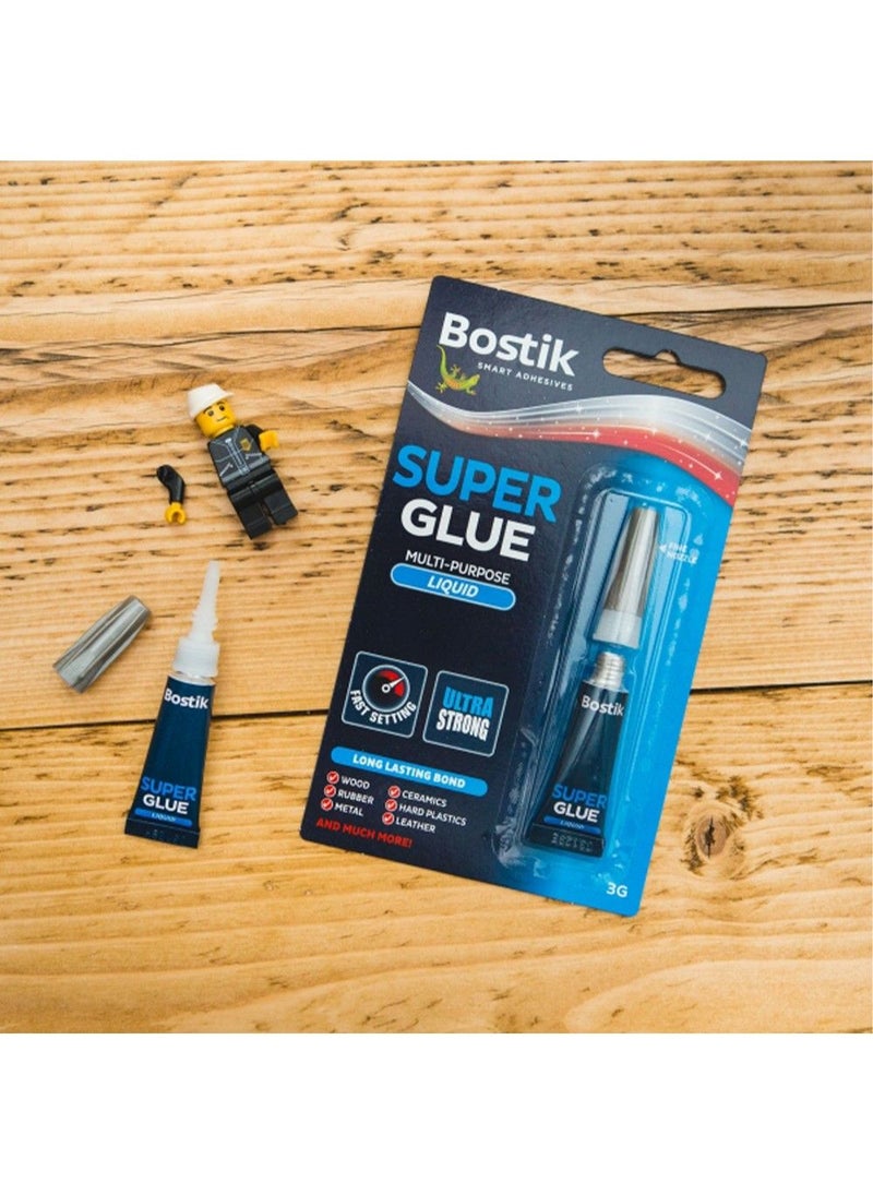Bostik 3G Super Glue Liquid - Image 2