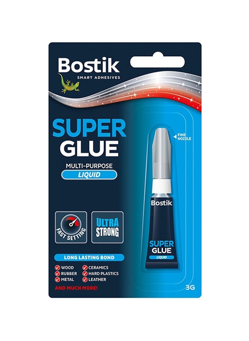 Bostik 3G Super Glue Liquid - Image 1