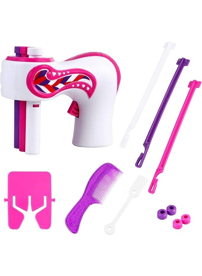 bracelet Easy DIY Braided Hair Set for Girls – 3 Pieces Multi-Color with Accessories - Image 4