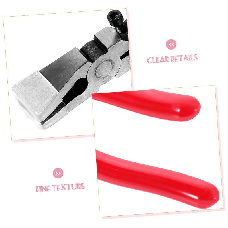 8 Inch Glass Grozing Pliers Running Pliers for Stained Glass Cutting Mosaic Breaking Tool - Image 4