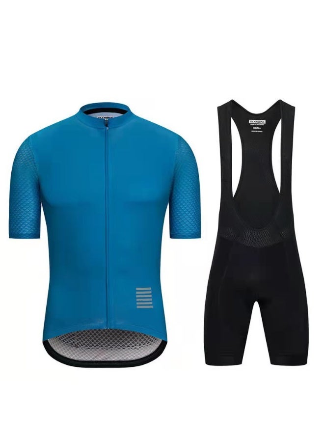 KUYING New Men's And Women's Summer Cycling Suit Set - Image 1