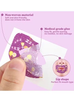 KIIUMI Adult Sleep Patch Gentle Mouth Band Reduces Mouth Breathing Improves Nighttime Sleep and Provides Immediate Snoring Relief 30 Pieces  - Image 2