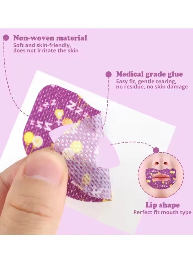 KIIUMI Adult Sleep Patch Gentle Mouth Band Reduces Mouth Breathing Improves Nighttime Sleep and Provides Immediate Snoring Relief 30 Pieces  - Image 2