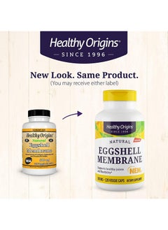 Healthy Origins Eggshell Membrane 500 Mg (Nem Nongmo Gluten Free Joint Support) 120 Veggie Caps  - Image 5