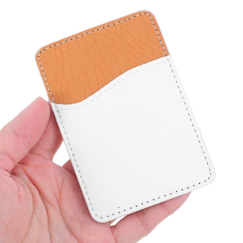 Brown Adhesive Phone Wallet Card Holder Sticker For Travel And Daily Use - Image 5