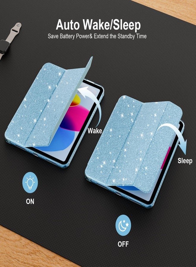 Lainergie Case for iPad 10th Generation with Pencil Holder (Blue) - Image 5