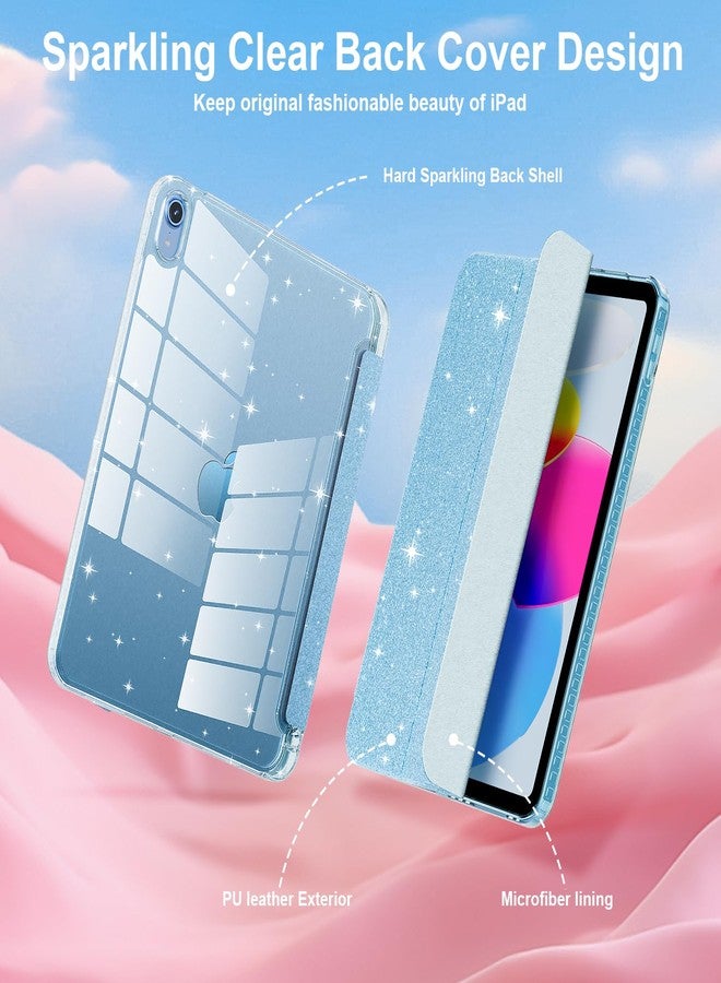 Lainergie Case for iPad 10th Generation with Pencil Holder (Blue) - Image 3