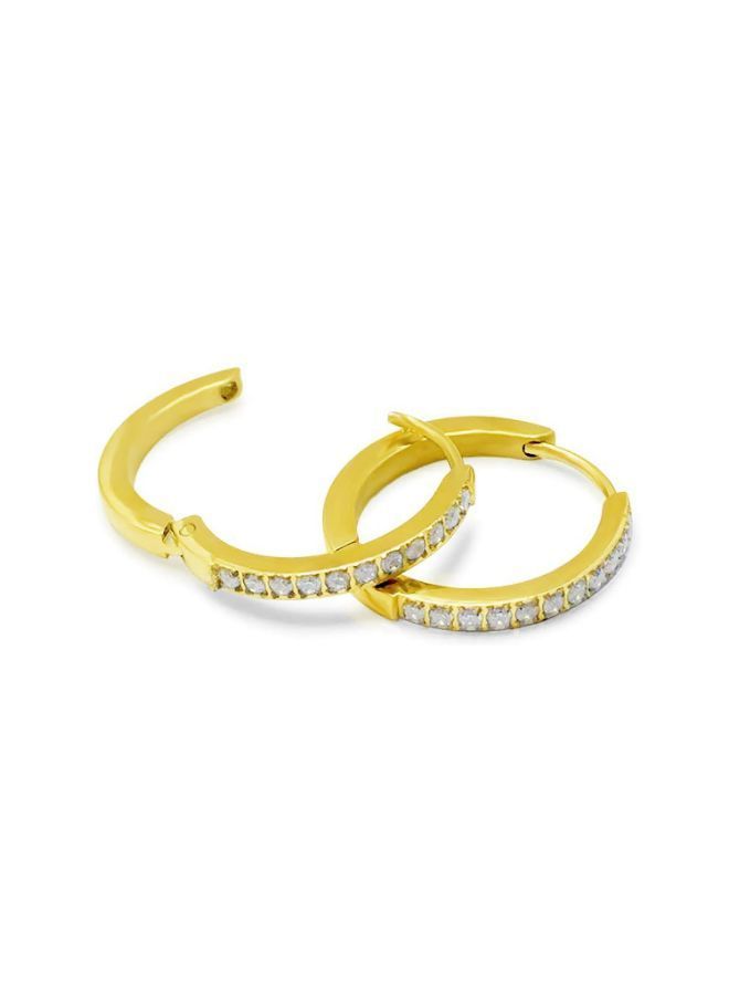 NIBEMINENT Alissa Elegant Huggie Hoop Earrings  - Image 1