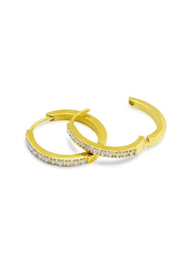 NIBEMINENT Alissa Elegant Huggie Hoop Earrings  - Image 3