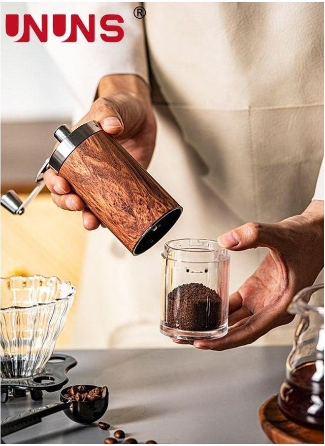 UNUNS - Pour Over Coffee Maker Set Includes 600ml Kettle, Manual Grinder, Scale，Coffee Dripper & Glass Server with 100 Pcs Paper Filter for - Image 1