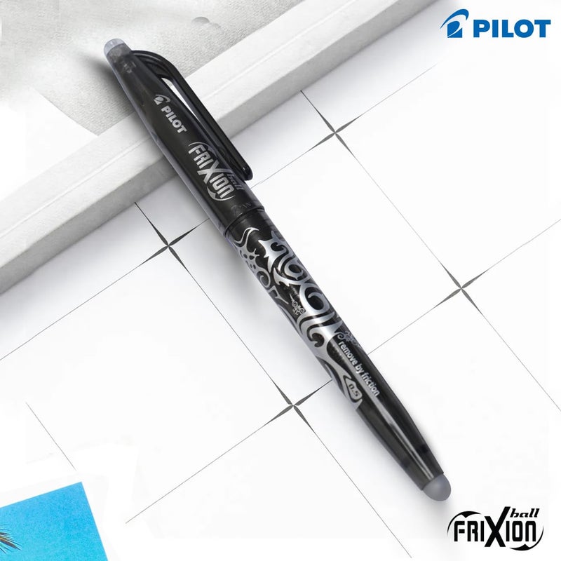 PILOT Frixion Roller Ball Pen, Black - Image 4