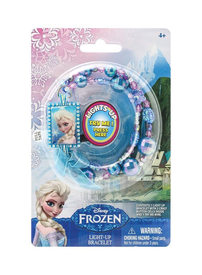 NIBEMINENT Frozen Elsa Light Up Bead Bracelet 22261 2.5x0.44x3inch 