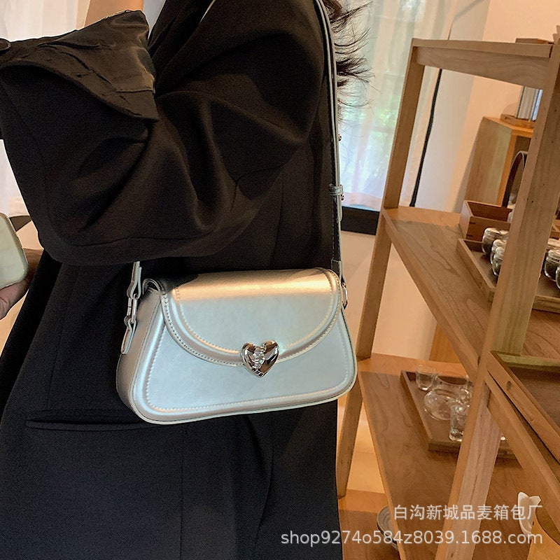 Popular Fashion Shoulder Bag Women'S Bag Trendy Crossbody Bag French Niche Underarm Bag - Image 3