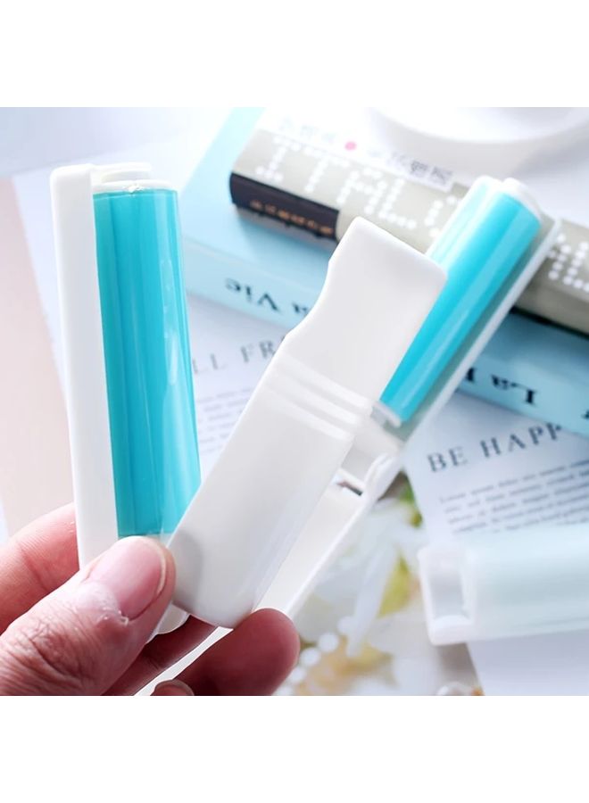 4 Pcs Reusable Lint Roller Set Washable Foldable Sticky Hair Dust Remover Brush Random Color - Image 2