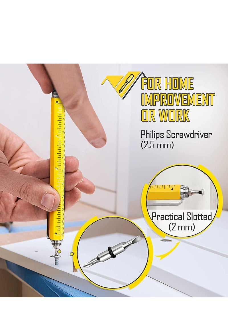 Excefore Multitool Pen, Gifts for Men on Fathers Day Dad from Daughter Wife Son Kid, Unique Cool Birthday Ideas Men, Dad, Father, Him, Husband, Grandpa, DIY Handyman - Image 5