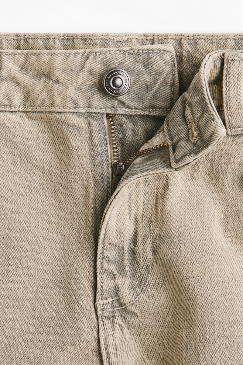H&M  Slim Straight Regular Waist Jeans for Women | Best Price UAE