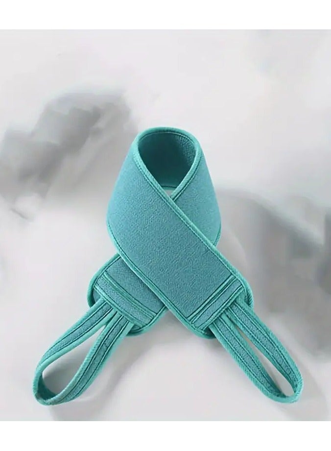 Goolsky 1pcs Back Scrubber For Shower, Double Sided Bath Strip Towel, Soft Body Cleaning Bathroom Accessories - Image 2