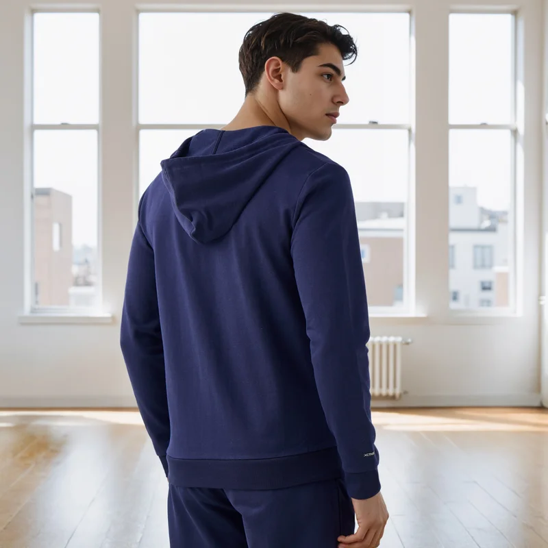 ADOT by Splash Zip Through Hoodie with Kangaroo Pockets