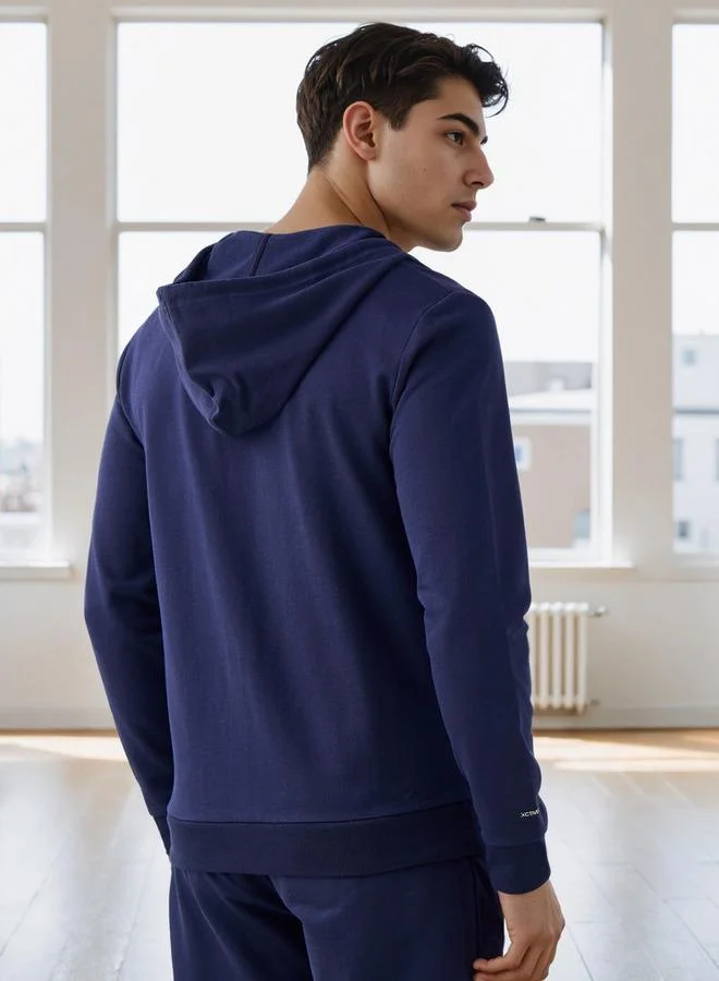 Splash Active  Zip Through Hoodie with Kangaroo Pockets for Men | Best Price UAE