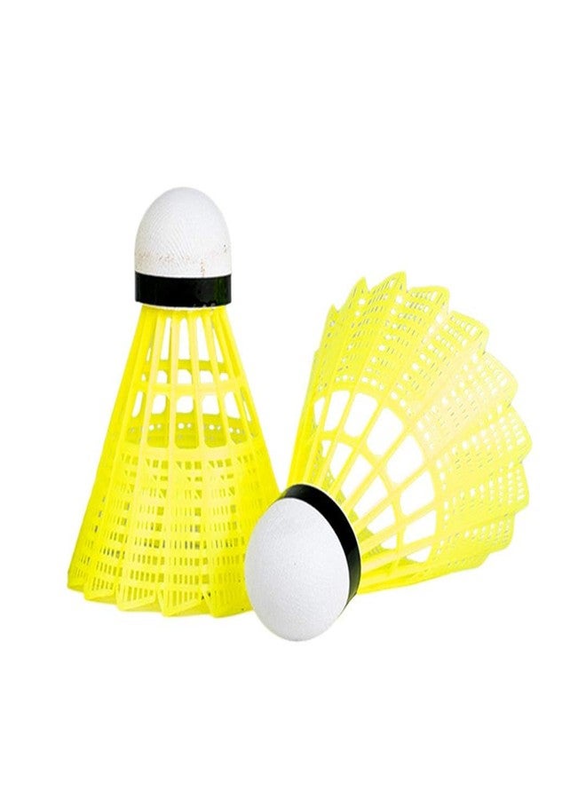 UPHILL® Sport Pack of 36 Neon Yellow Nylon Badminton Shuttlecocks AIR 700 - Image 1
