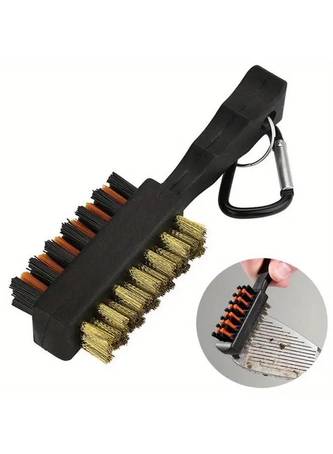 1pc Golf Club Cleaner Brush with Ergonomic Grip for Putter Wedge Ball Groove Easy Maintenance - Image 1