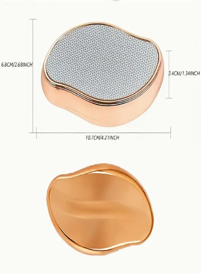 AROAQ Painless Hair Remover for Men & Women – Reusable Waterproof Body Hair Removal Tool with Ergonomic Handle for Back, Arms & Legs – Gentle on Sensitive Skin, No Electricity Needed , Silver - Image 5