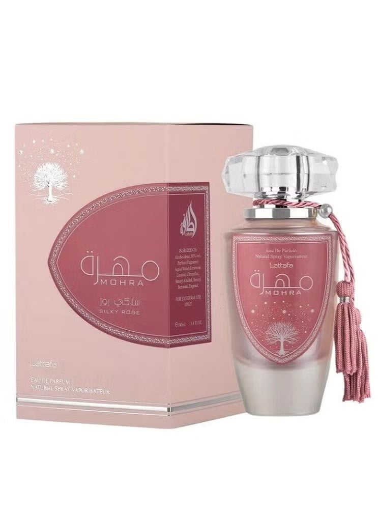 لطافة عطر مهرة سيلكي روز او دي بارفان 100مل - Image 1