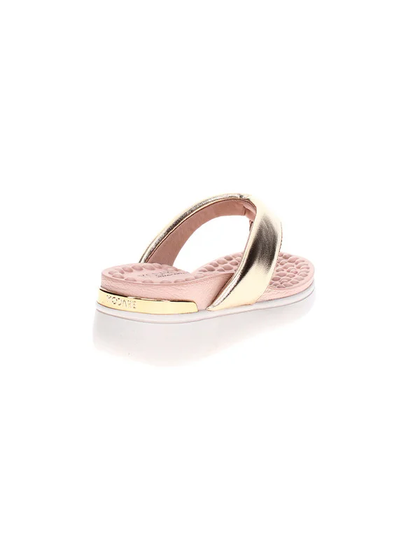 Modare  Modare Ladies Wedge Sandals Golden | Made In Brazil for Women | Best Price UAE