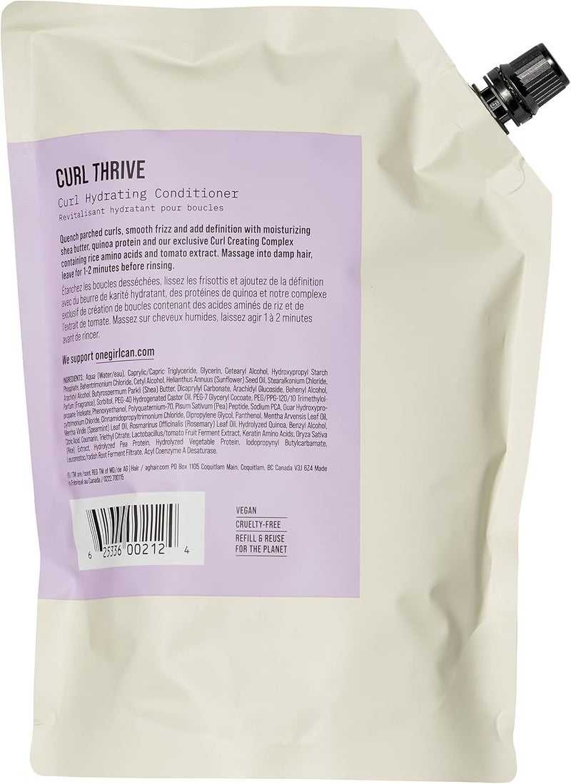 AG Care Curl Thrive Hydrating Conditioner 338 Fl Oz - Image 2