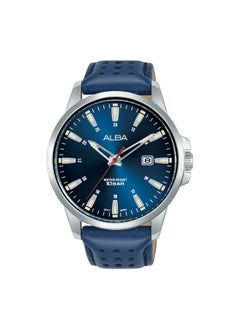 Alba Leather Analog Wrist Watch AS9Q65X1 