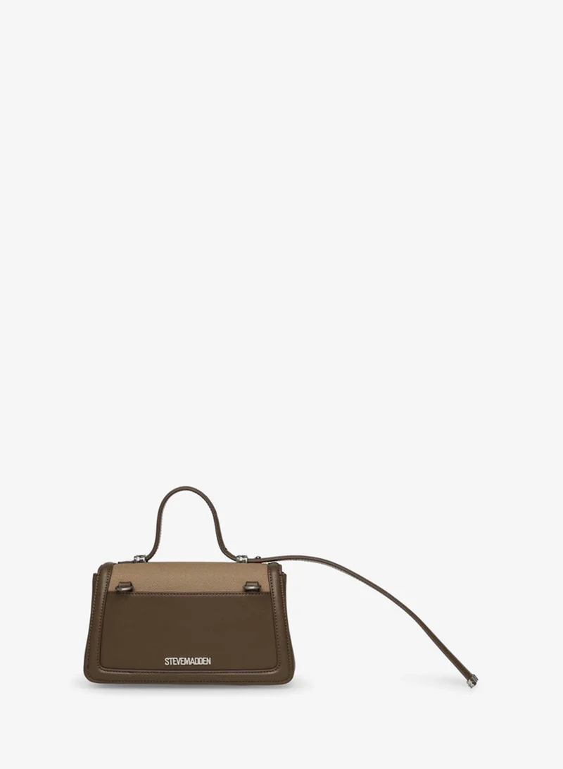 ستيف مادن Bquill Logo Detail Top Handle Bag
