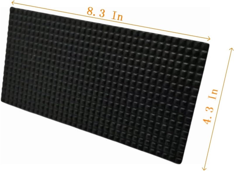 Firsgrill 8.3"×4.3" مكبس برجر من الحديد الزهر الثقيل مع مقبض خشبي لطهي اللحم لأسطح الشواء من بلاكستون وكامب شيف وبيت بوس ووبر (مستطيل) - Image 2