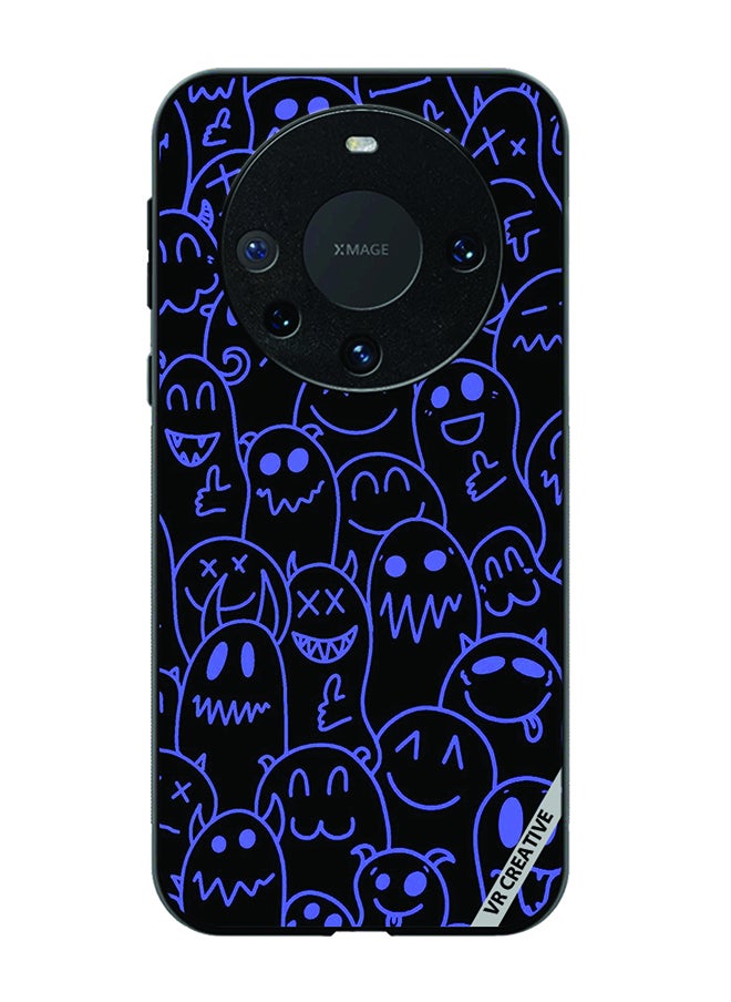 VR CREATIVE Protective Case Cover For Huawei Mate 60 Halloween Design Multicolour  - Image 1