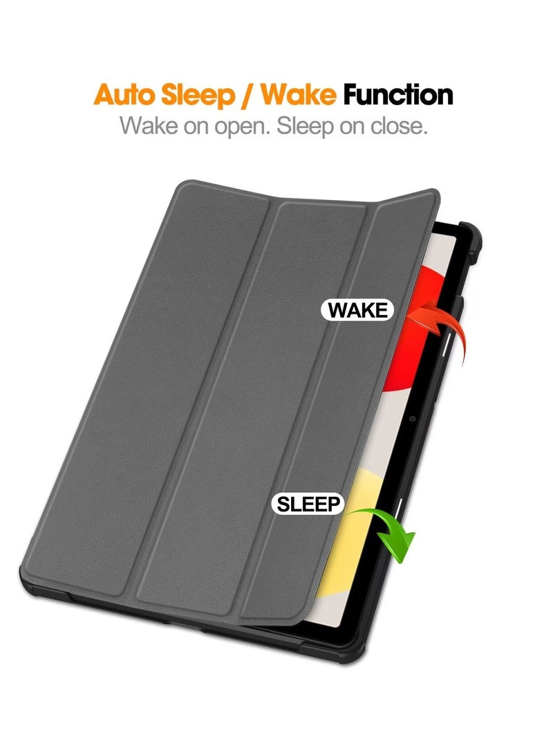 TEAM LUXURY غطاء حماية لجهاز Xiaomi Redmi Pad SE باللون الرمادي - Image 2