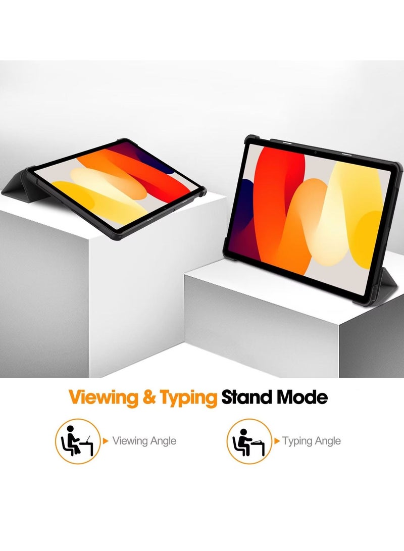 TEAM LUXURY غطاء حماية لجهاز Xiaomi Redmi Pad SE باللون الرمادي - Image 3